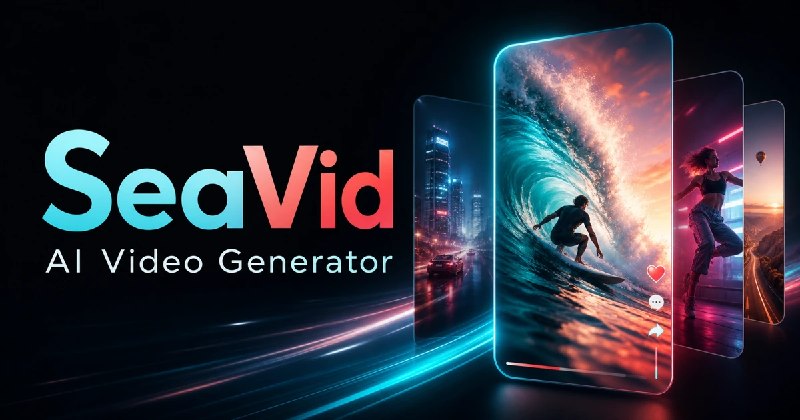 Seavid AI：集成 Seedance 2.0 与 Veo 4 的 AI 视频生成器