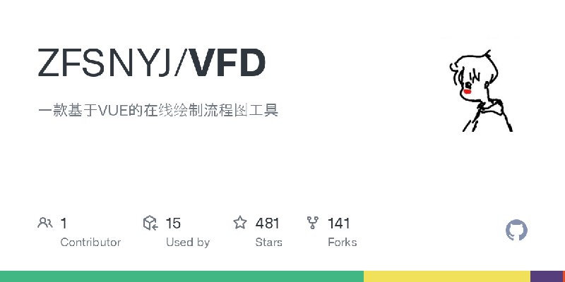 GitHub - ZFSNYJ/VFD: 一款基于VUE的在线绘制流程图工具