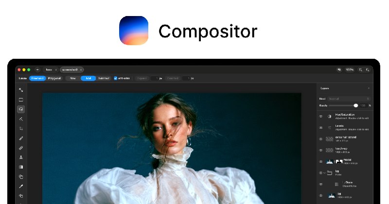 Compositor – The Photoshop alternative for Mac