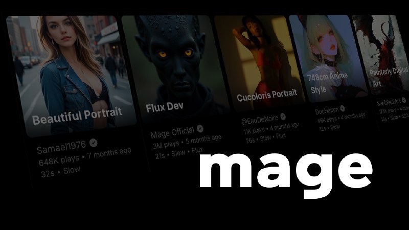 Mage | Unlimited AI Image & Video Generator — Free to Start
