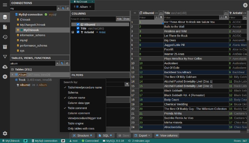 GitHub - dbgate/dbgate: Database manager for MySQL, PostgreSQL, SQL Server, MongoDB, SQLite and others. Runs under Windows, Linux…