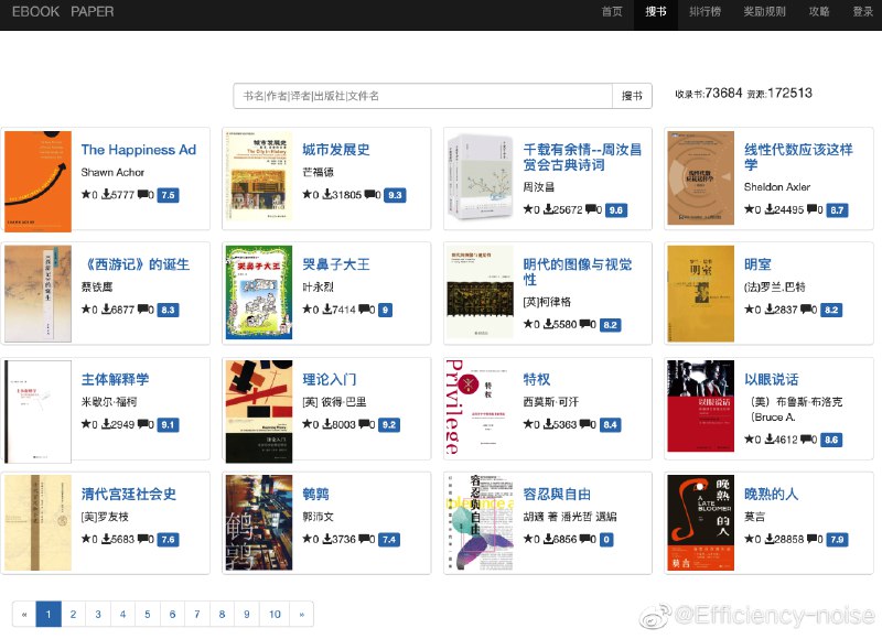 #网址 #网站我还是很喜欢这个去中心化的电子书平台的网页链接via Efficiency-noise的微博