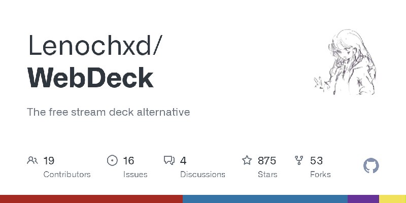 GitHub - Lenochxd/WebDeck: The free stream deck alternative