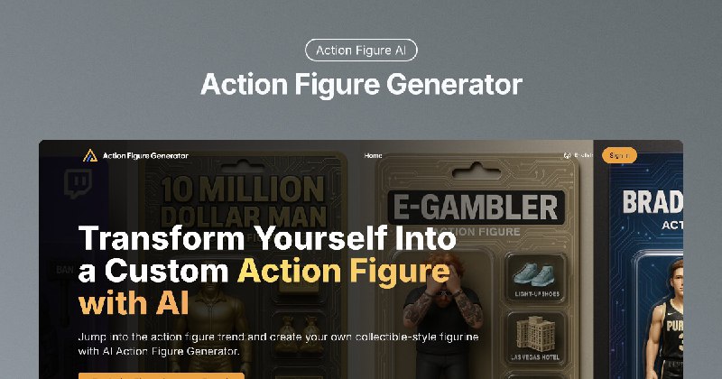 Action Figure Generator | Transform Photos Into Action Figures