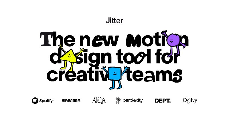 Jitter · A fast and simple motion design tool on the web