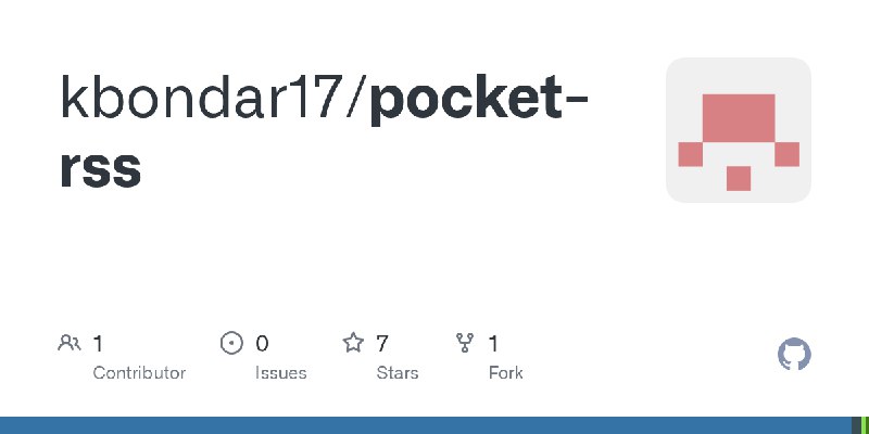 GitHub - kbondar17/pocket-rss