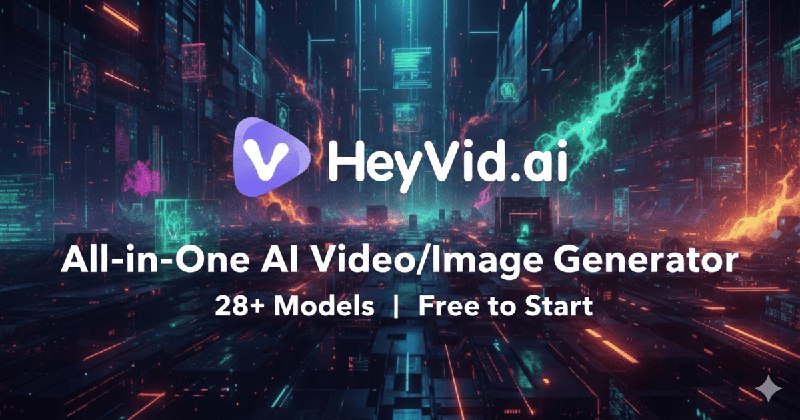 HeyVid - 官方网站 ｜ 免费 AI 视频与图片生成器