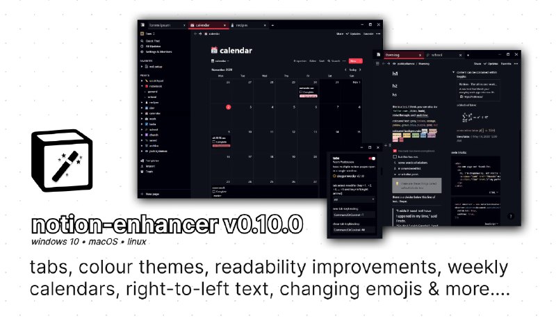 GitHub - notion-enhancer/notion-enhancer: An enhancer/customiser for the all-in-one productivity workspace Notion