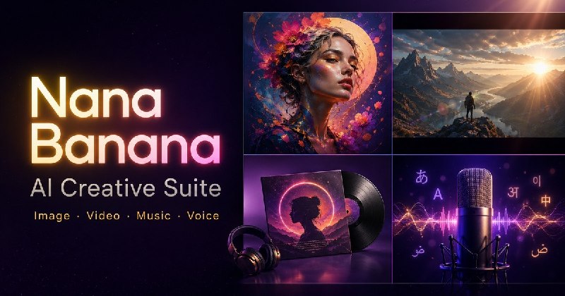 Nana Banana — AI 创作平台 · 图片·视频·音乐