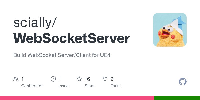 GitHub - scially/WebSocketServer: Build WebSocket Server/Client for UE4