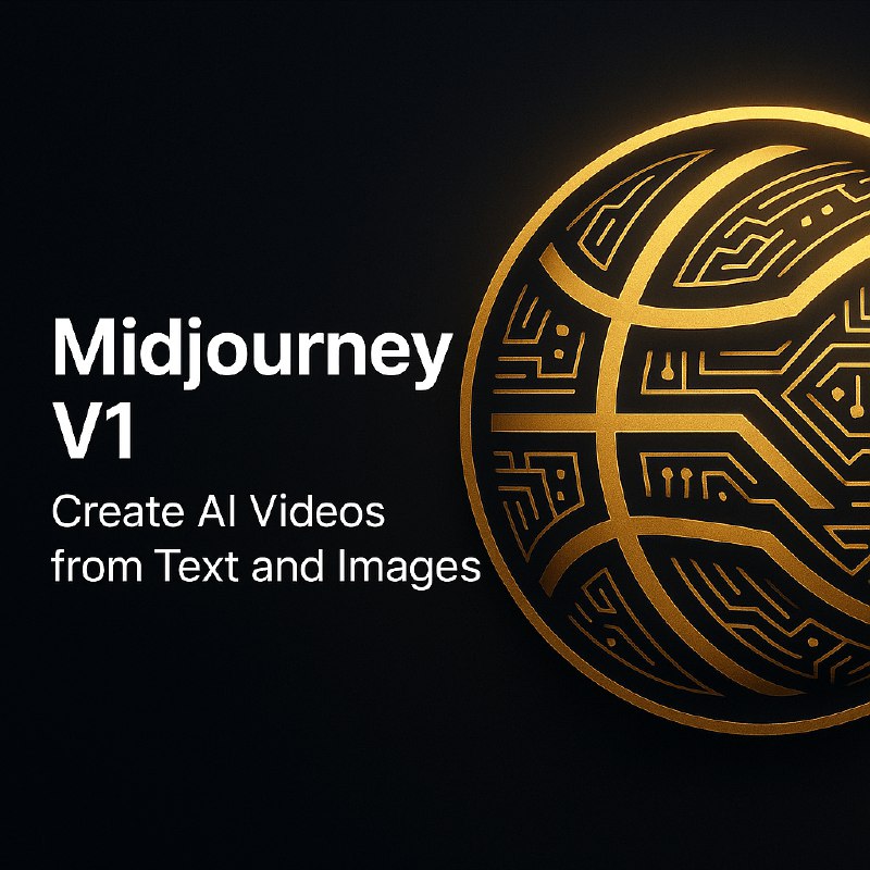 Midjourney V1 – Create AI Videos from Text and Images