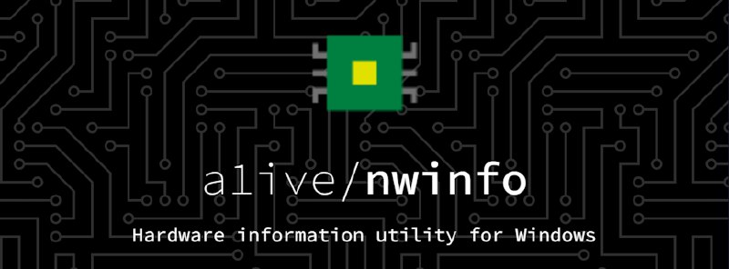 GitHub - a1ive/nwinfo: Hardware information utility for Windows
