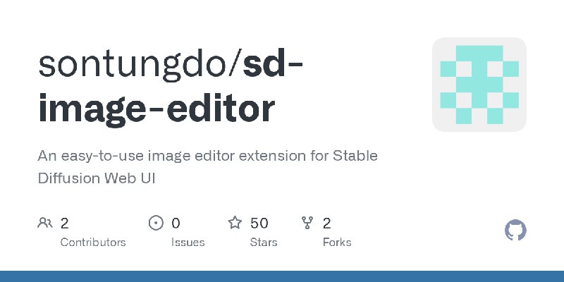 GitHub - sontungdo/sd-image-editor: An easy-to-use image editor extension for Stable Diffusion Web UI