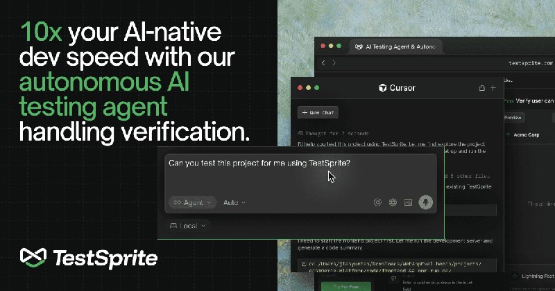 AI Testing Agent & Automation Platform | TestSprite