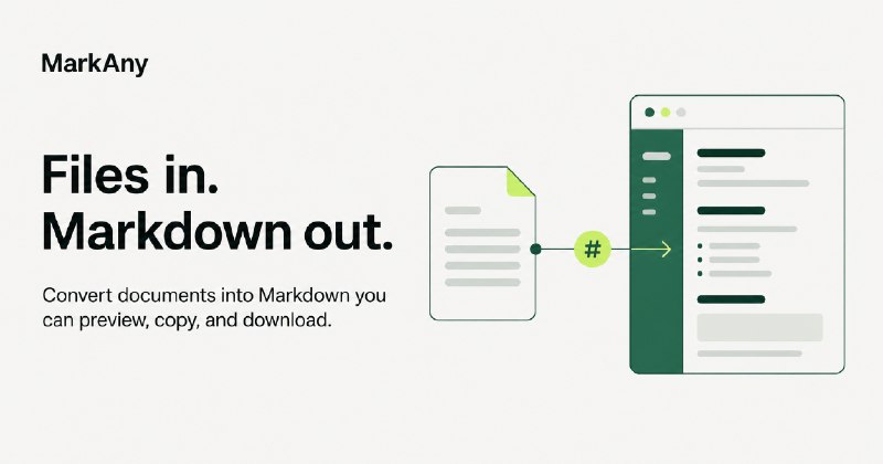 Markdown 在线转换器 – 文件转 MD 与 MD 转文档 | MarkAny