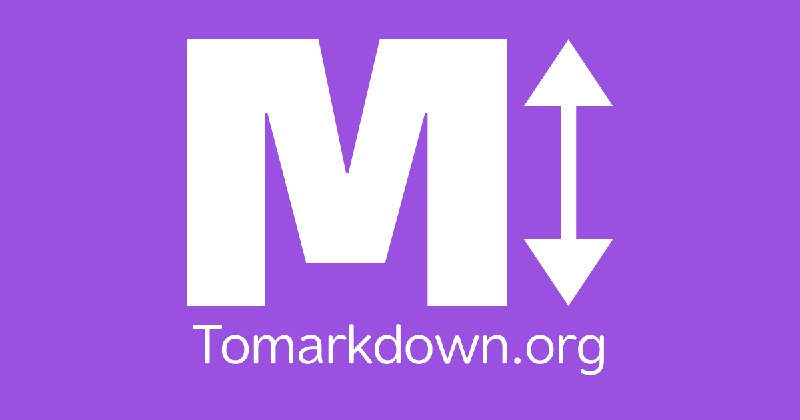 ToMarkdown - 专业的 Markdown 格式转换工具集 | HTML/URL/Word/PDF 转 Markdown