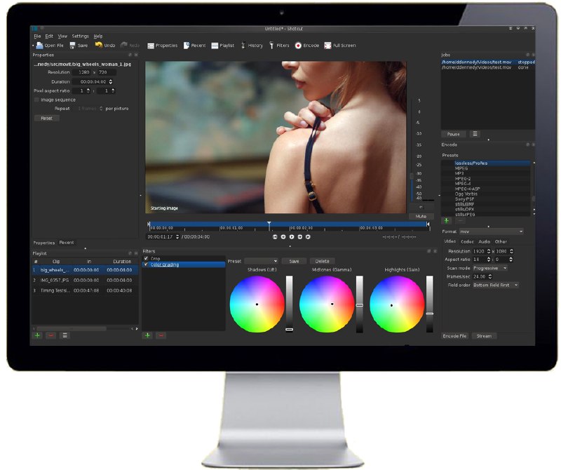 GitHub 上一款免费开源的视频编辑器：Shotcut，兼容 Windows、macOS、Linux 等主流操作系统