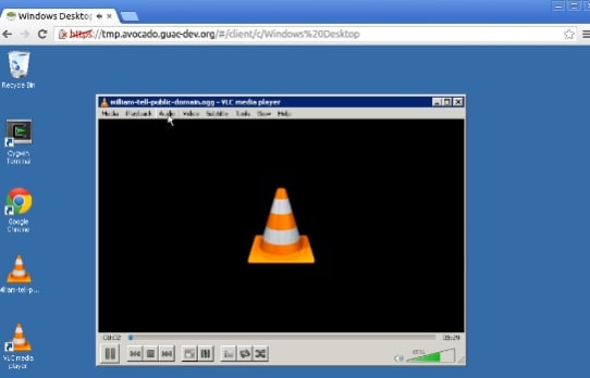 Apache Guacamole—无客户端的远程桌面网关支持 VNC、RDP 和 SSH 等标准协议访问桌面所需的只是一个Web浏览器