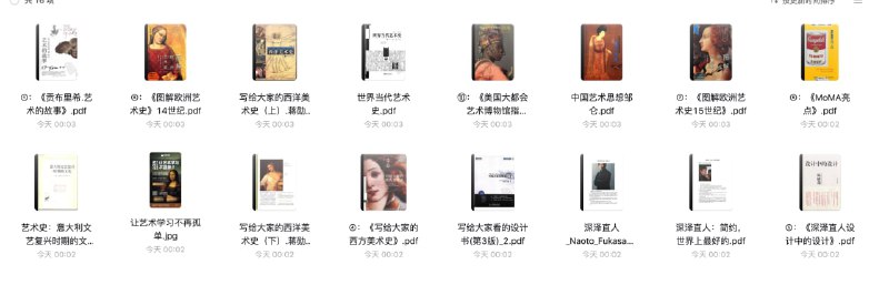 【为美有道】美术生必看的十大书籍link：