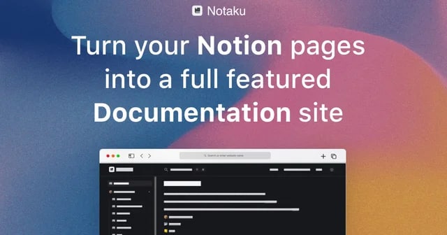 #Notion这个近期太火了，不得不推啊,将你的Notion文档一键转换为功能齐全的文档网站，支持搜索，暗黑模式，博客样式，边栏导航，大纲目录，自定义链接等