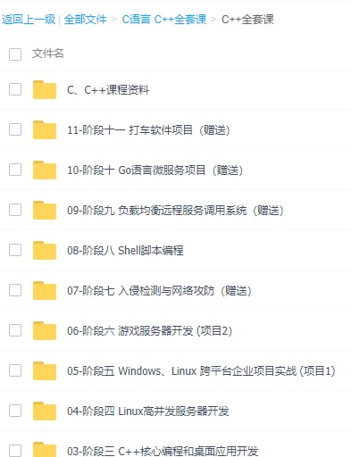 C语言 C++全套课LINK：直达 提取码：8shm🔔发布频道：