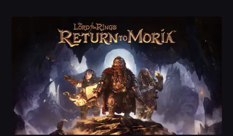 #限免 #游戏《The Lord of the Rings: Return to Moria》讲述了矮人族们踏上重新夺回处于迷雾山脉（Misty Mountains）之下的传奇故乡摩瑞亚（Moria）的征程