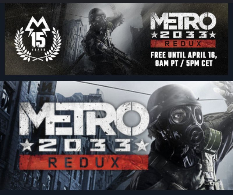 #EPIC #游戏 #限免 #steam地铁2033 Redux2013 年，一场世界末日摧毁了整个世界，几乎所有人类被毁灭，地球表面变成了一片有毒的废墟