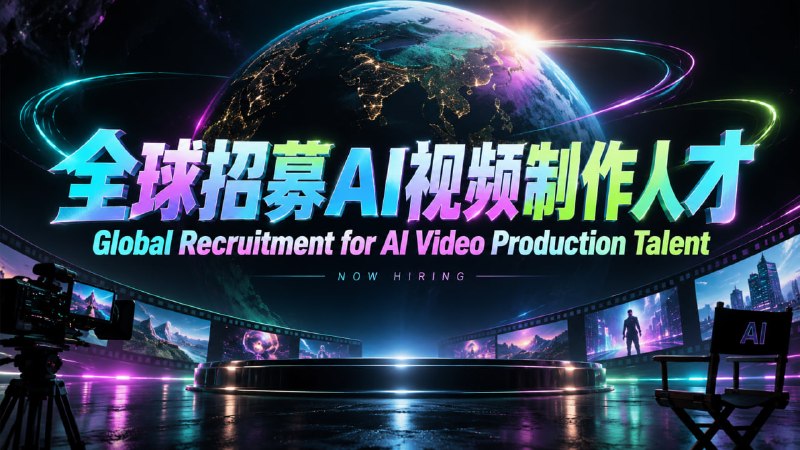 GLOBAL TALENT SCOUT（全球人才招募）【海外哲理赛道】长期寻高审美 AI 视频后期（纯执行 / 计件派单）我们是一家深耕海外学术 / 存在主义哲学 / 心理学 / 叙事短片赛道的自媒体团队