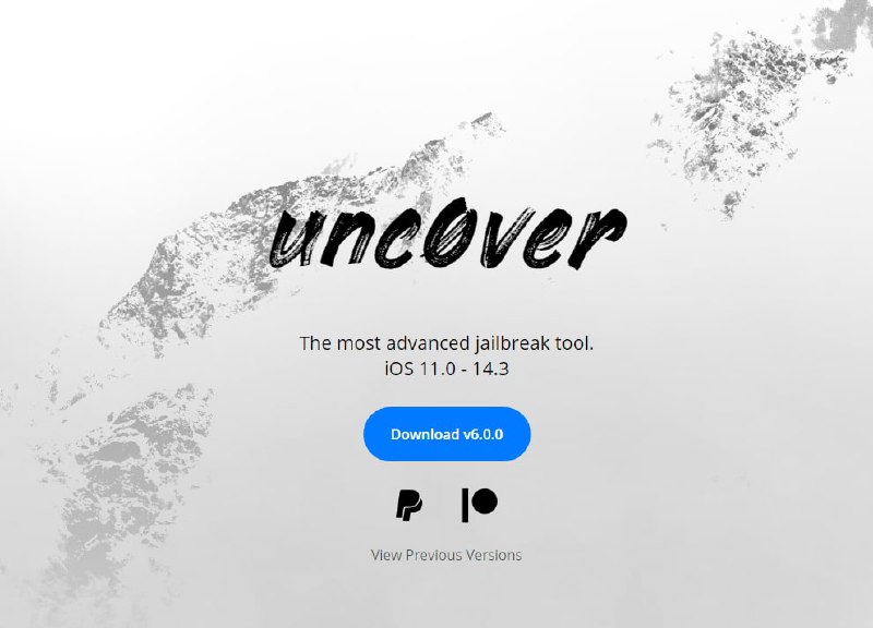 #iOS 越狱工具更新到了 6.0.0，现在能支持到 iOS 14.3 了