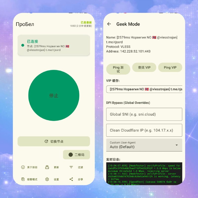 🚀 v2whitelist — Xray 智能代理客户端📦 网络工具 ｜ Android ｜ 开源项目